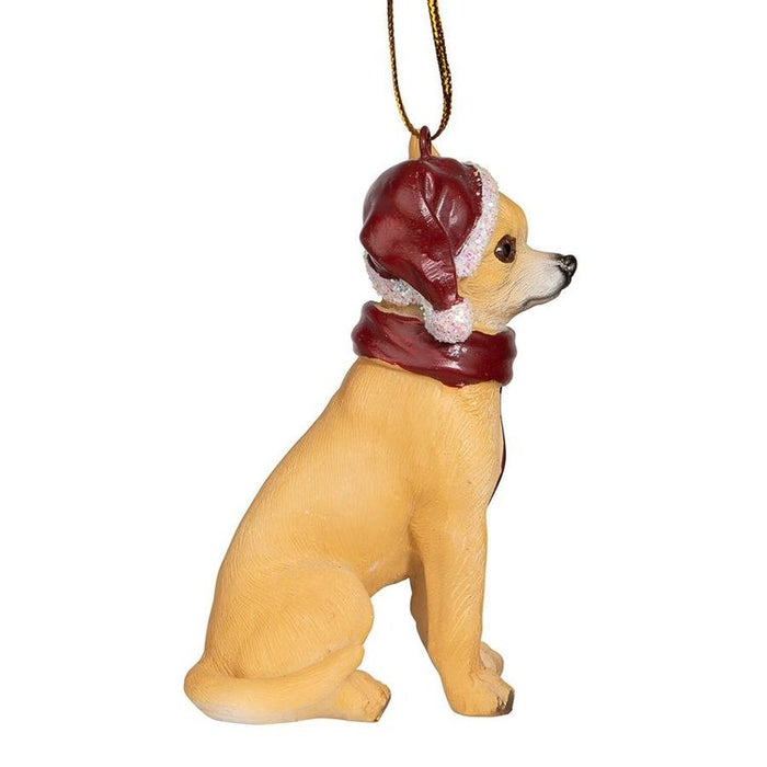 Chihuahua Holiday Dog Ornament Pet Decoration