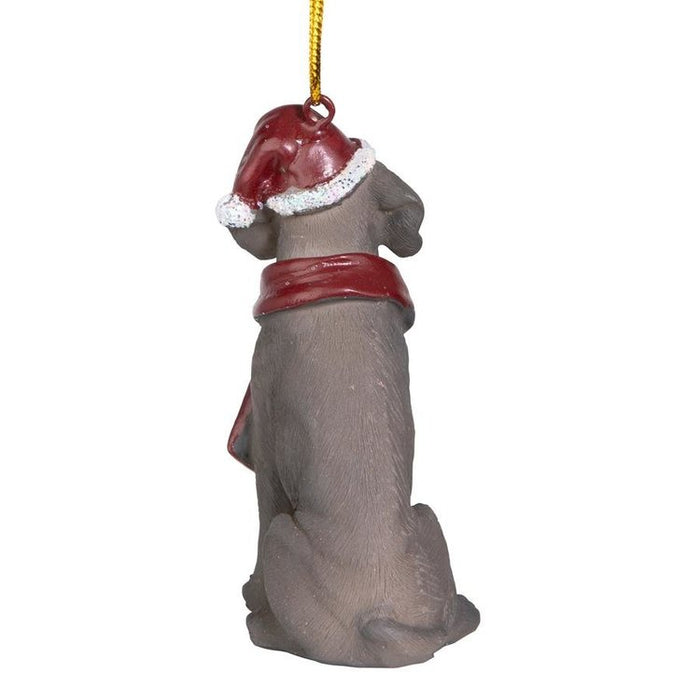 Weimaraner Holiday Dog Ornament Pet Decoration