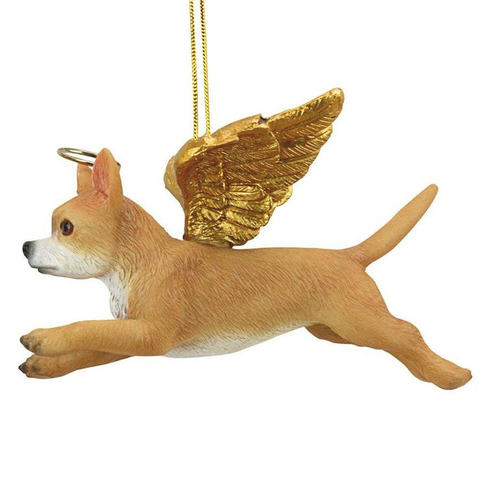 Honor Your Pet: Chihuahua Holiday Dog Angel Ornament