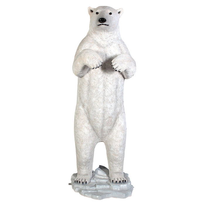 Massive Arctic Polar Bear Garden Statue