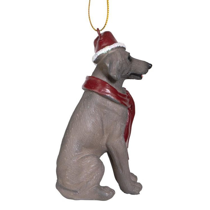 Weimaraner Holiday Dog Ornament Pet Decoration