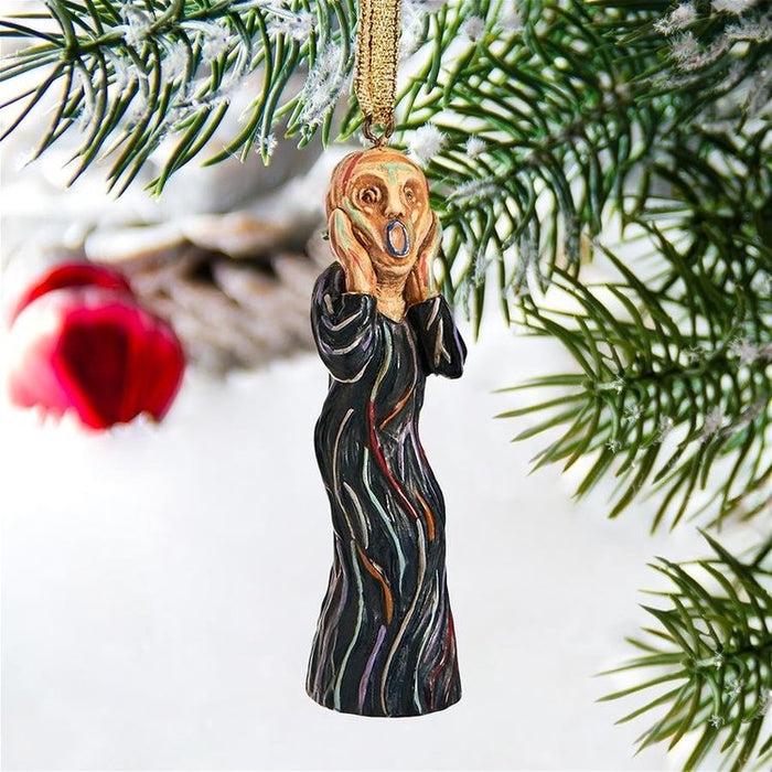 The Silent Scream Holiday Ornaments