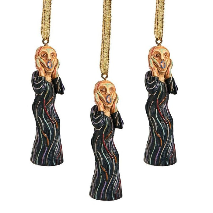 The Silent Scream Holiday Ornaments