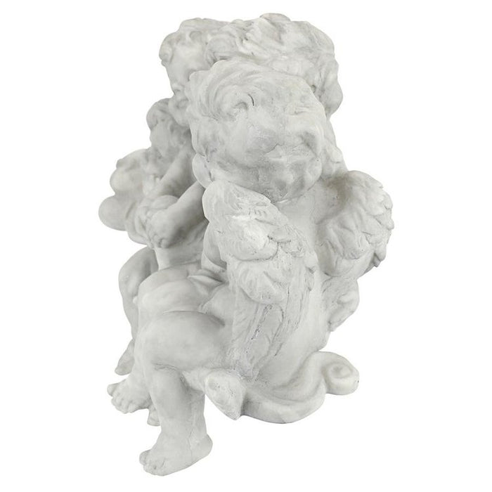 Cherub Conclave Shelf Sitting Angel Statue