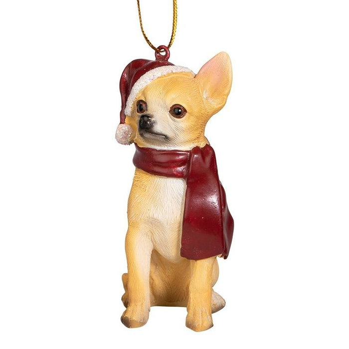 Chihuahua Holiday Dog Ornament Pet Decoration