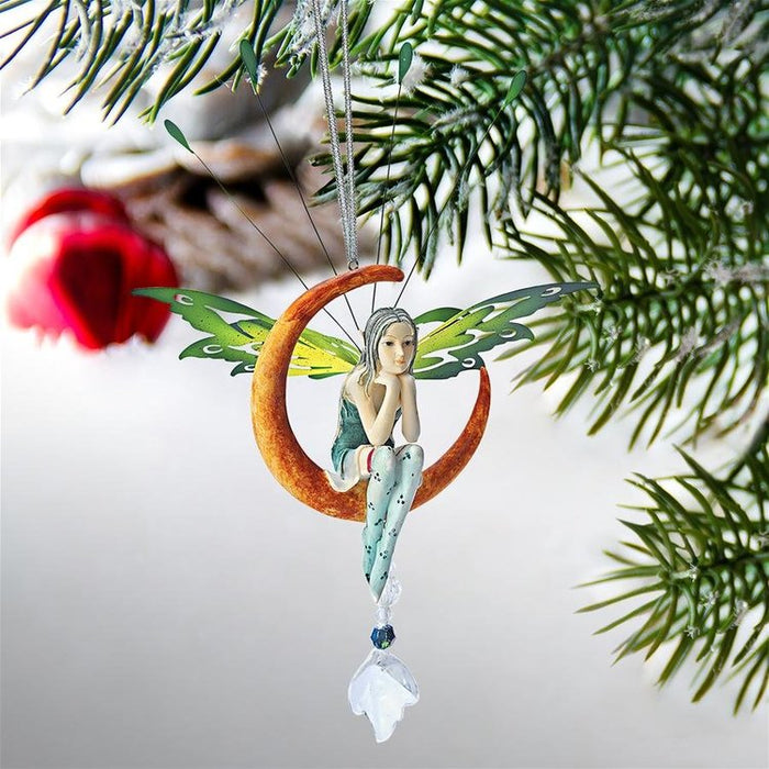 Lochloy House Crescent Fairy Dangling Sculptural Ornament