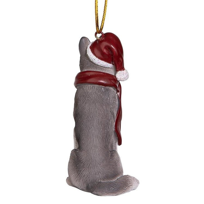 Siberian Husky Holiday Dog Ornament Pet Decoration