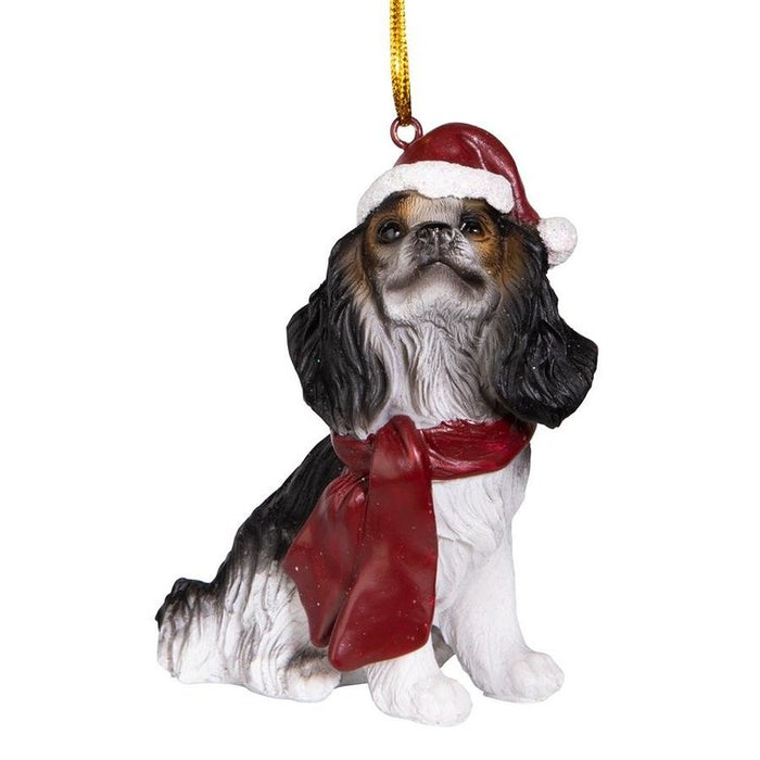 Cavalier King Charles Spaniel Holiday Dog Ornament Pet Decoration