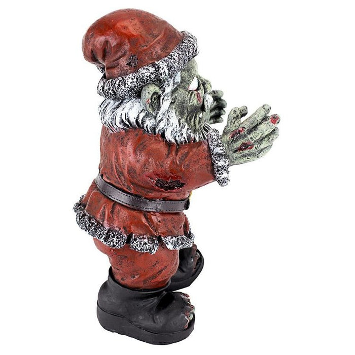 Zombie Claus Holiday Statue