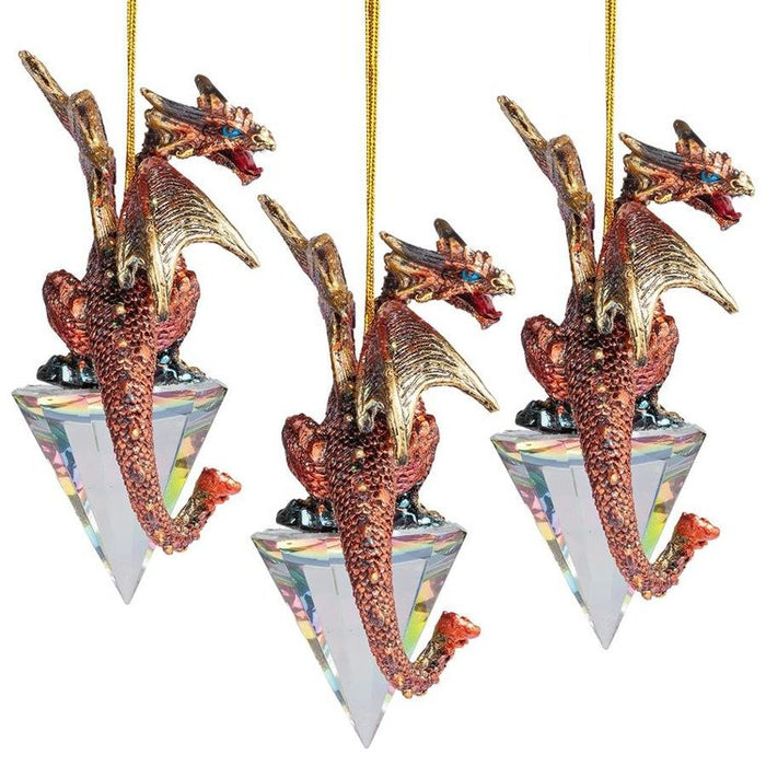 Diamond Dragon 2019 Gothic Holiday Ornaments