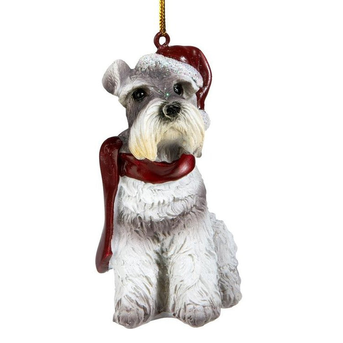 Miniature Schnauzer Holiday Dog Ornament Pet Decoration