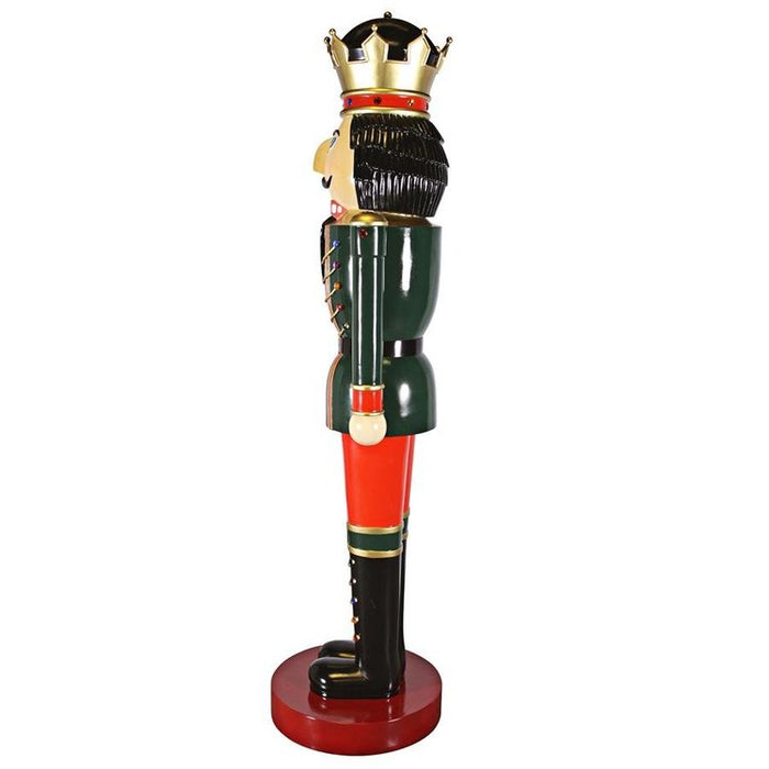 Super-Scaled Holiday Nutcracker Statue