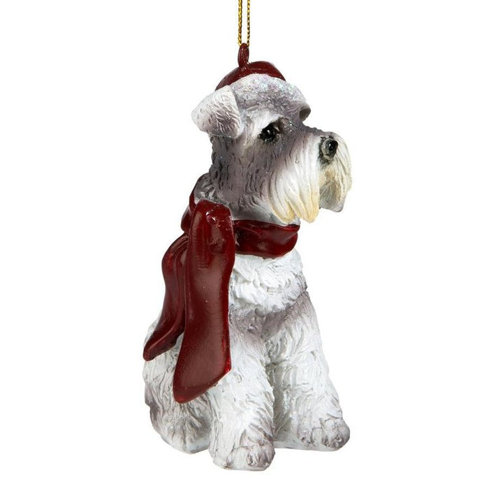 Miniature Schnauzer Holiday Dog Ornament Pet Decoration