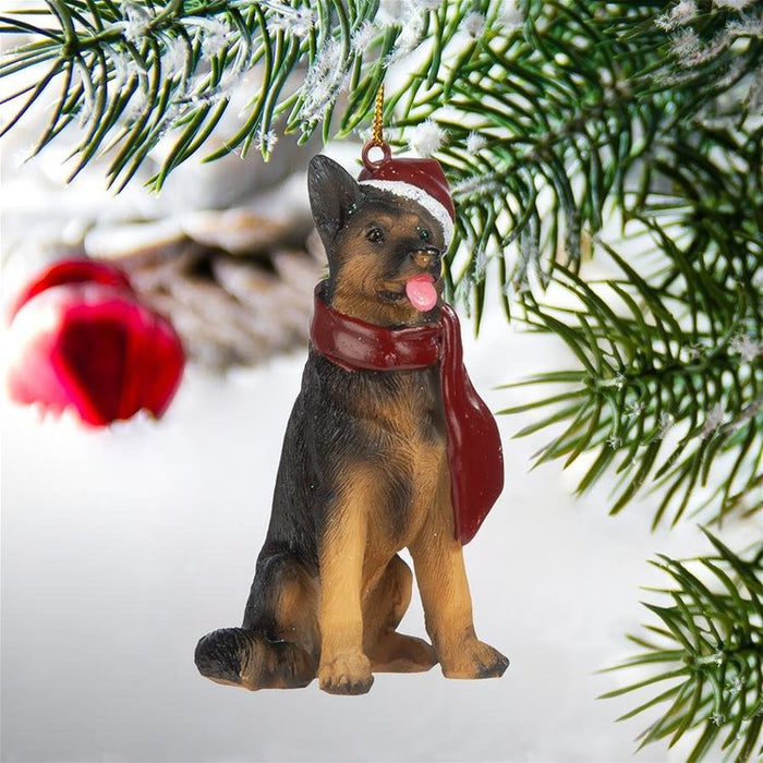 German Shepherd Holiday Dog Ornament Pet Decoration