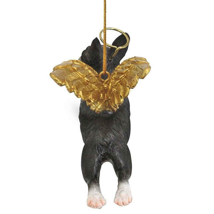 Honor Your Pet: Boston Terrier Holiday Dog Angel Ornament