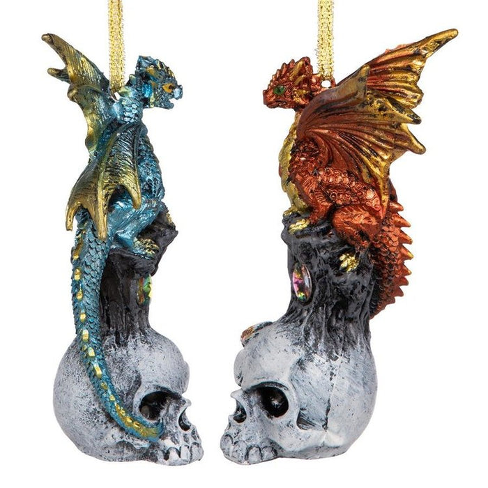 Dragons of Skull Hollow Holiday Ornaments