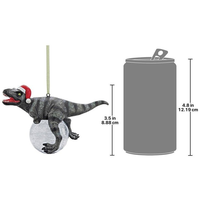 Blitzer the T-Rex Christmas Ornaments