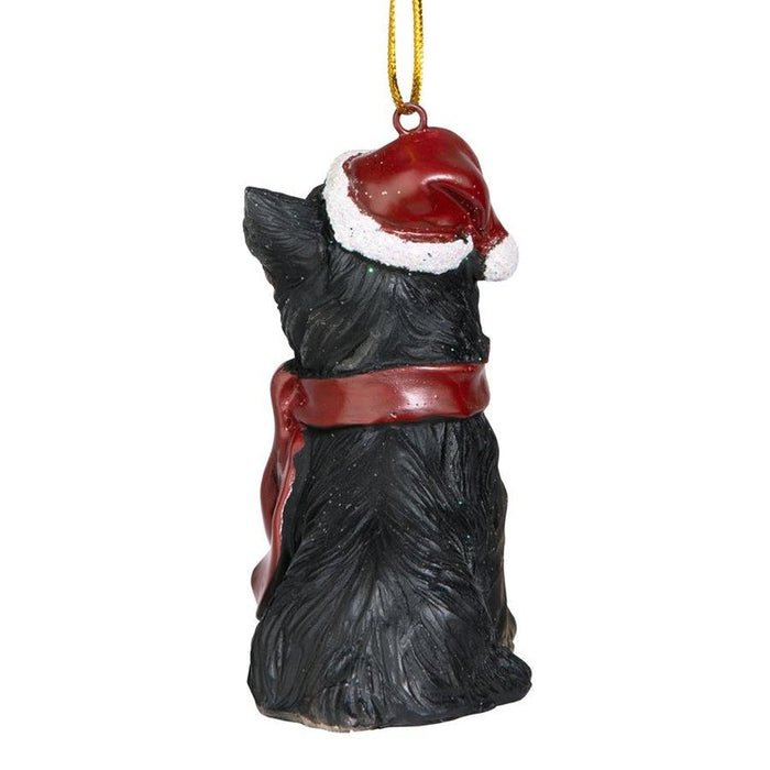 Yorkshire Terrier Holiday Dog Ornament Pet Decoration