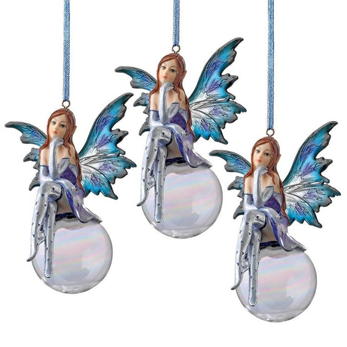 The Snow Fairy Goddess Holiday Ornaments