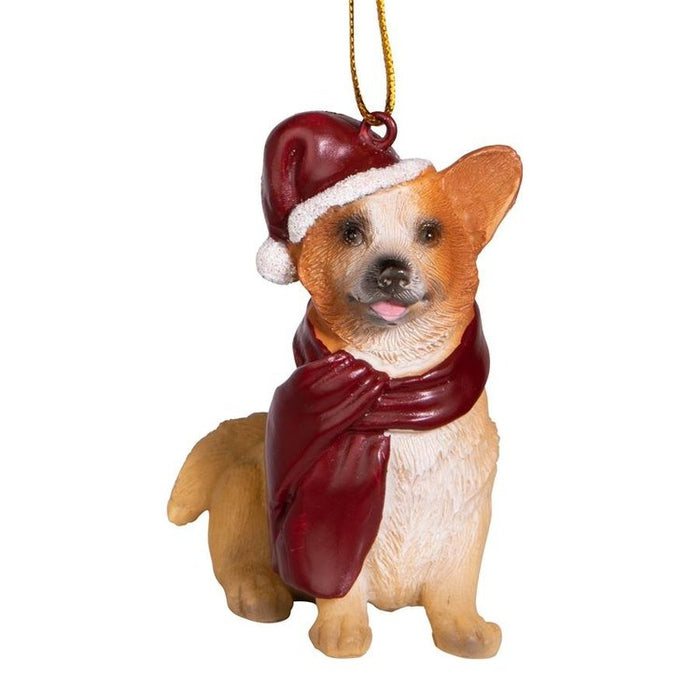 Welsh Corgi Holiday Dog Ornament Pet Decoration