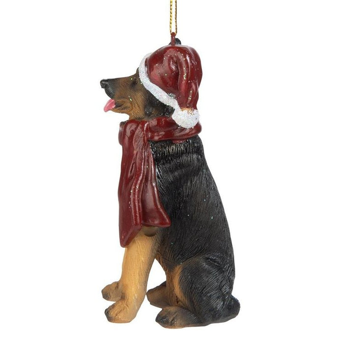 German Shepherd Holiday Dog Ornament Pet Decoration