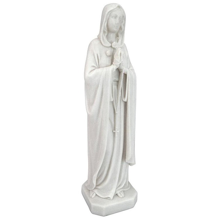 Blessed Virgin Mary Bonded Marble Resin Statue: Large