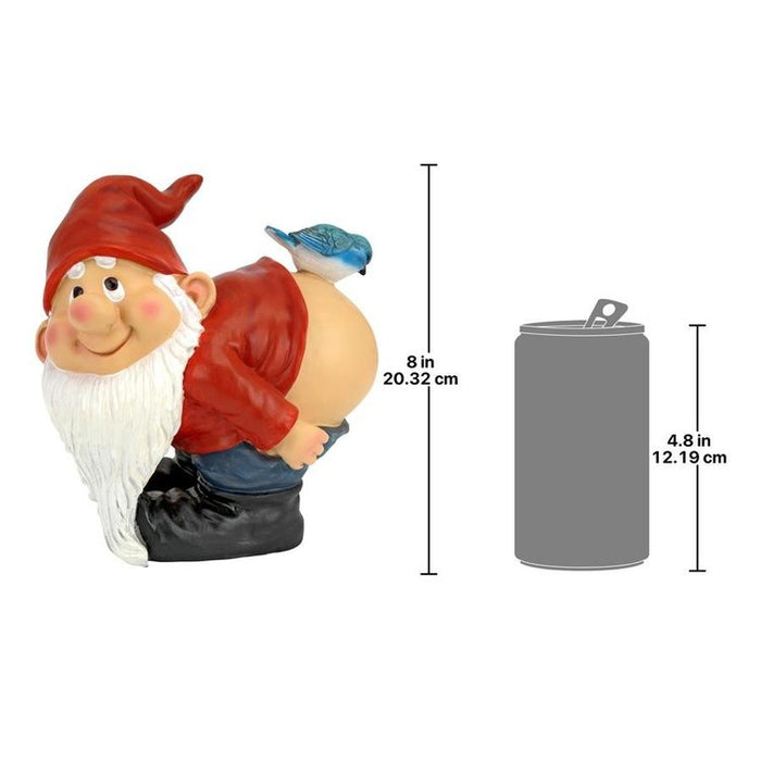 Loonie Moonie Bare Buttocks Garden Gnome Statues