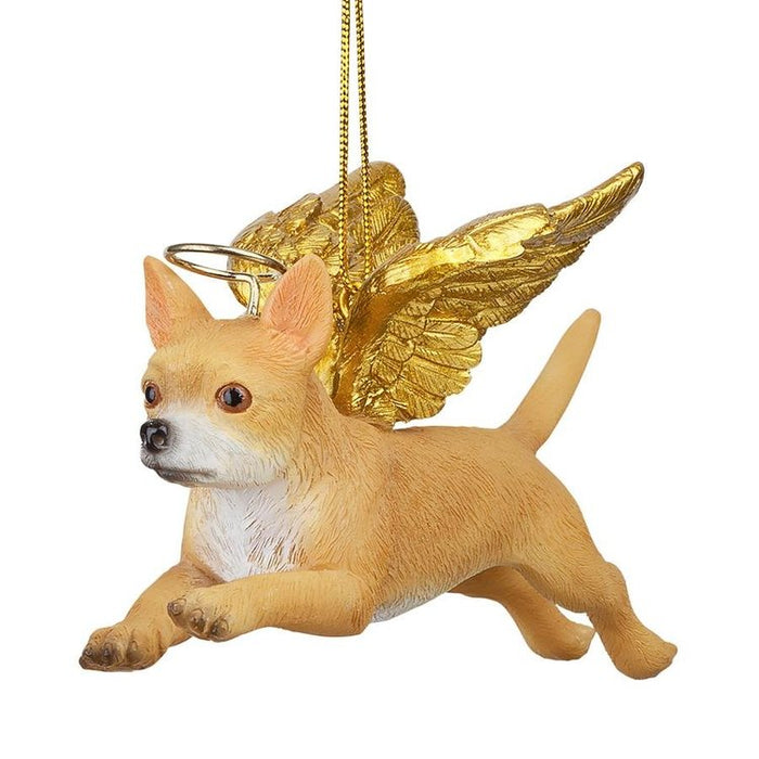 Honor Your Pet: Chihuahua Holiday Dog Angel Ornament