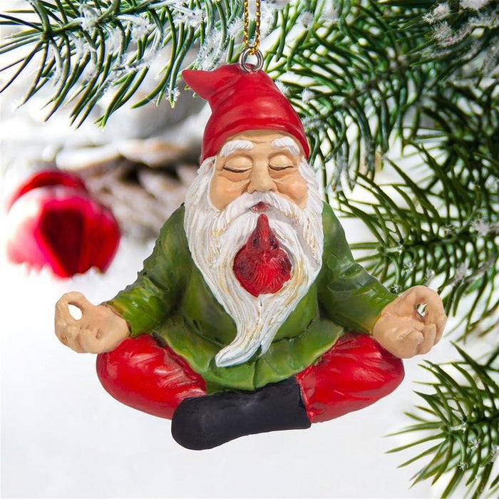 Zen Gnome Christmas Ornaments