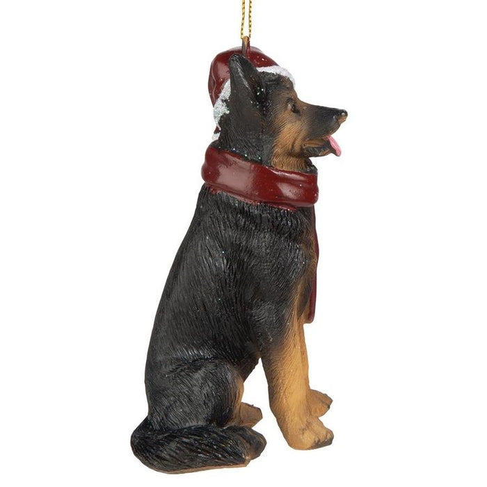 German Shepherd Holiday Dog Ornament Pet Decoration