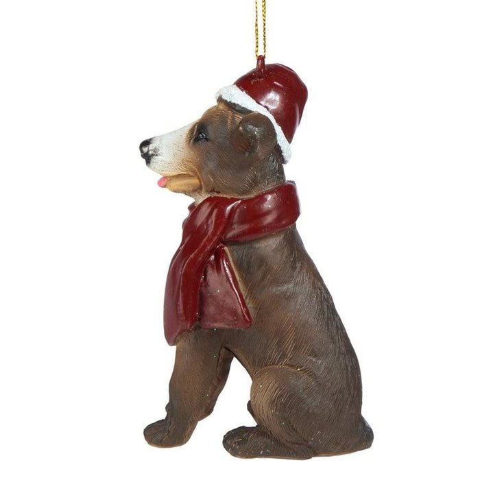 Pit Bull Holiday Dog Ornament Pet Decoration