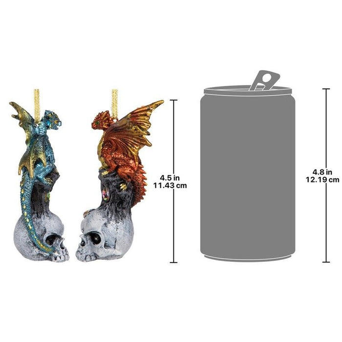 Dragons of Skull Hollow Holiday Ornaments