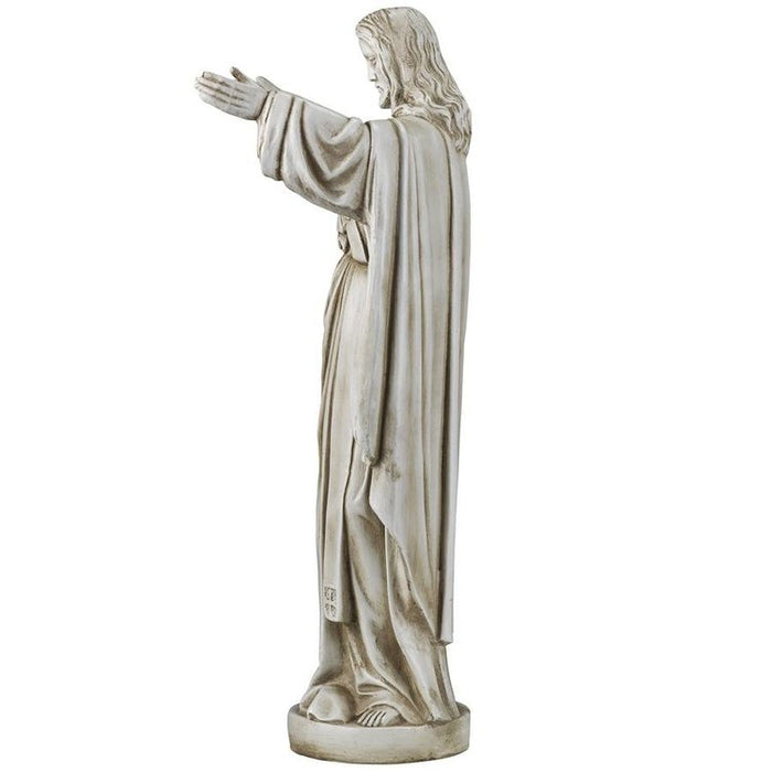 The Sacred Heart of Jesus Spiritual Garden Statue