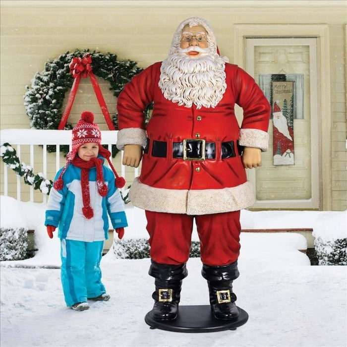 Jolly Santa Claus Life-Size Statues