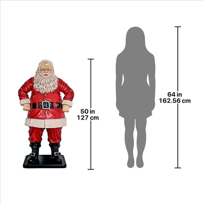 Jolly Santa Claus Life-Size Statues