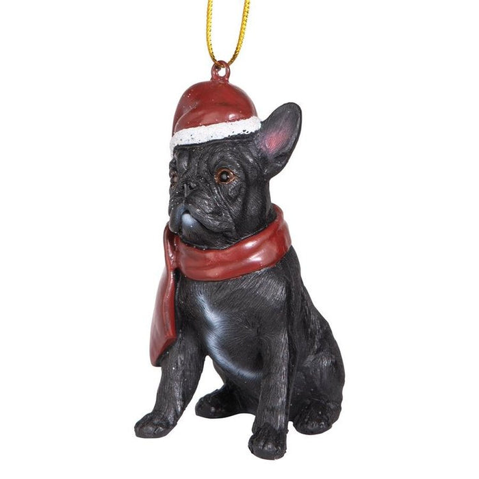 French Bulldog Holiday Dog Ornament Pet Decoration