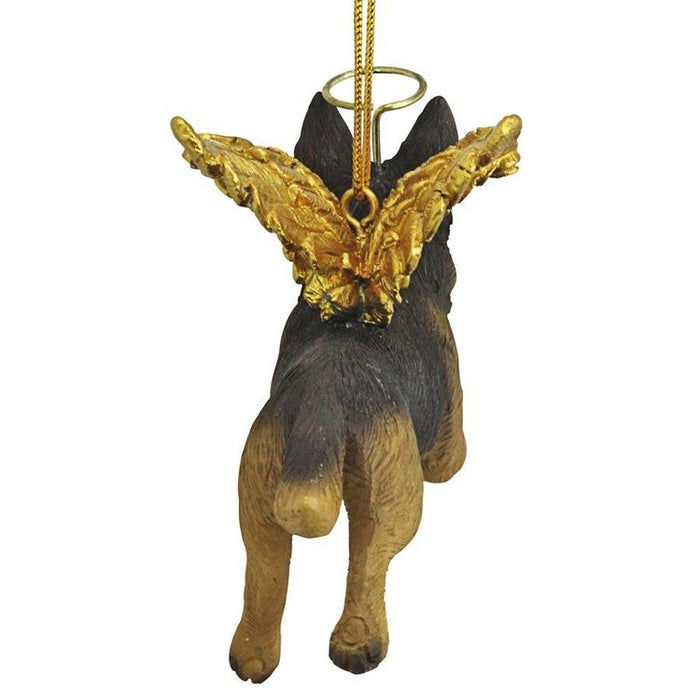 Honor Your Pet: German Shepherd Holiday Dog Angel Ornament