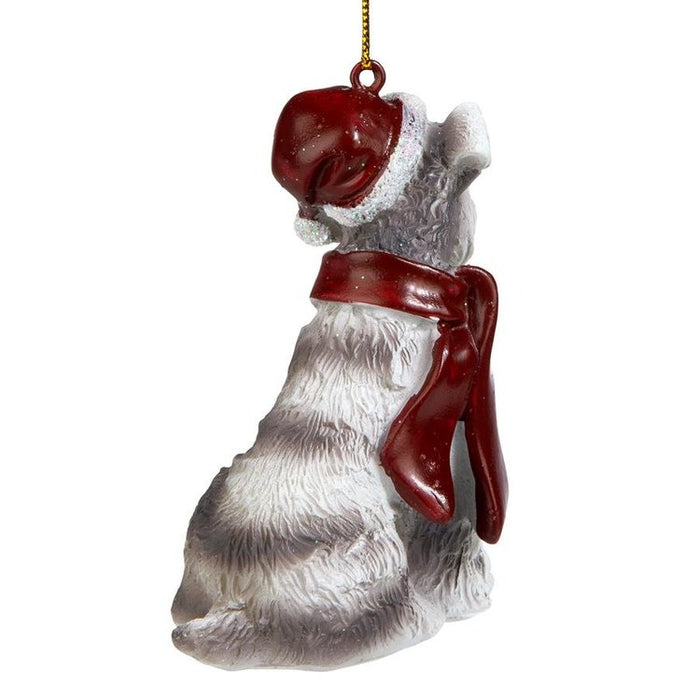 Miniature Schnauzer Holiday Dog Ornament Pet Decoration