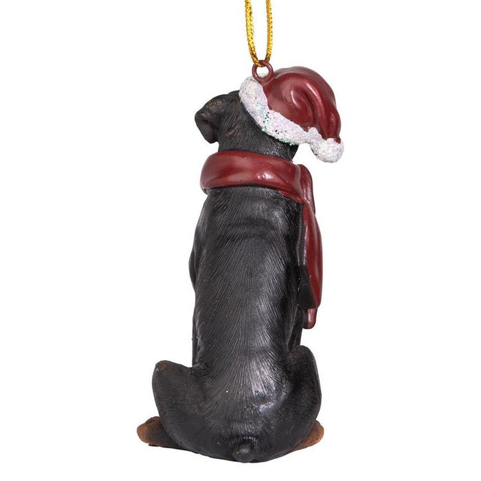 Rottweiler Holiday Dog Ornament Pet Decoration