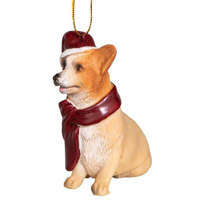 Welsh Corgi Holiday Dog Ornament Pet Decoration