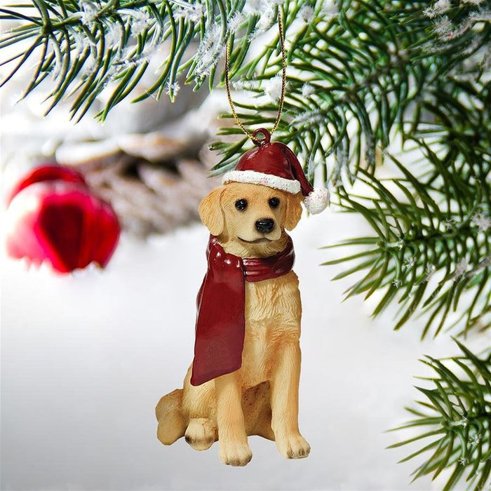 Golden Retriever Holiday Dog Ornament Pet Decoration