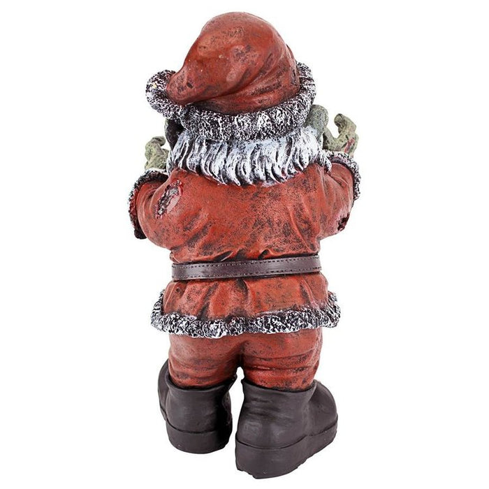 Zombie Claus Holiday Statue