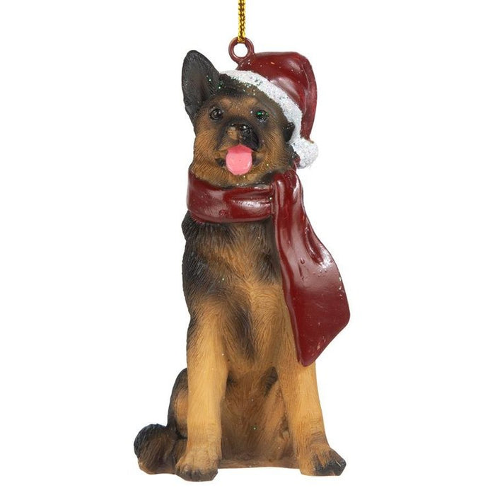 German Shepherd Holiday Dog Ornament Pet Decoration