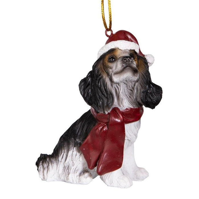 Cavalier King Charles Spaniel Holiday Dog Ornament Pet Decoration