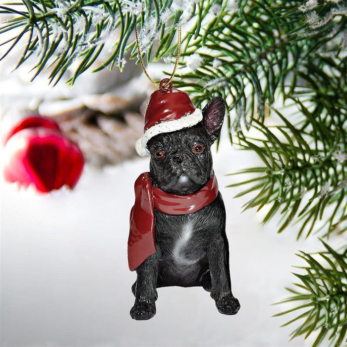 French Bulldog Holiday Dog Ornament Pet Decoration