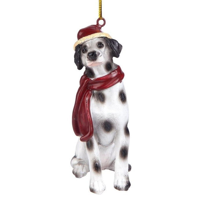 Dalmatian Holiday Dog Ornament Pet Decoration