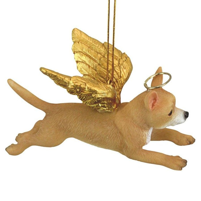 Honor Your Pet: Chihuahua Holiday Dog Angel Ornament