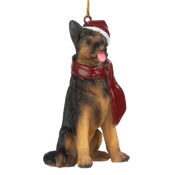 German Shepherd Holiday Dog Ornament Pet Decoration