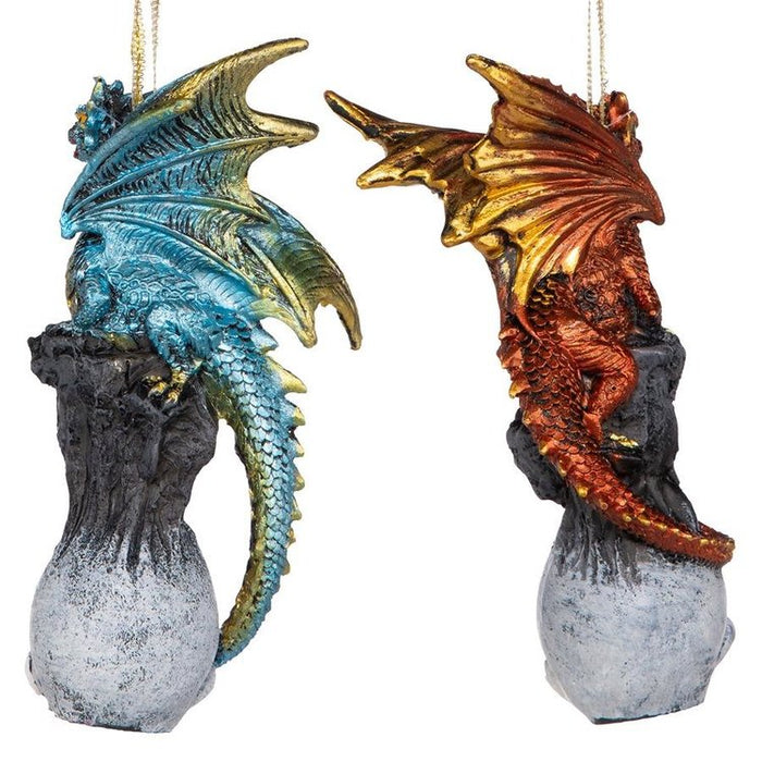 Dragons of Skull Hollow Holiday Ornaments