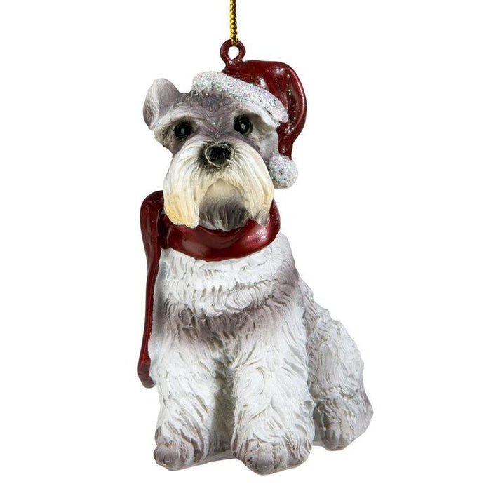 Miniature Schnauzer Holiday Dog Ornament Pet Decoration